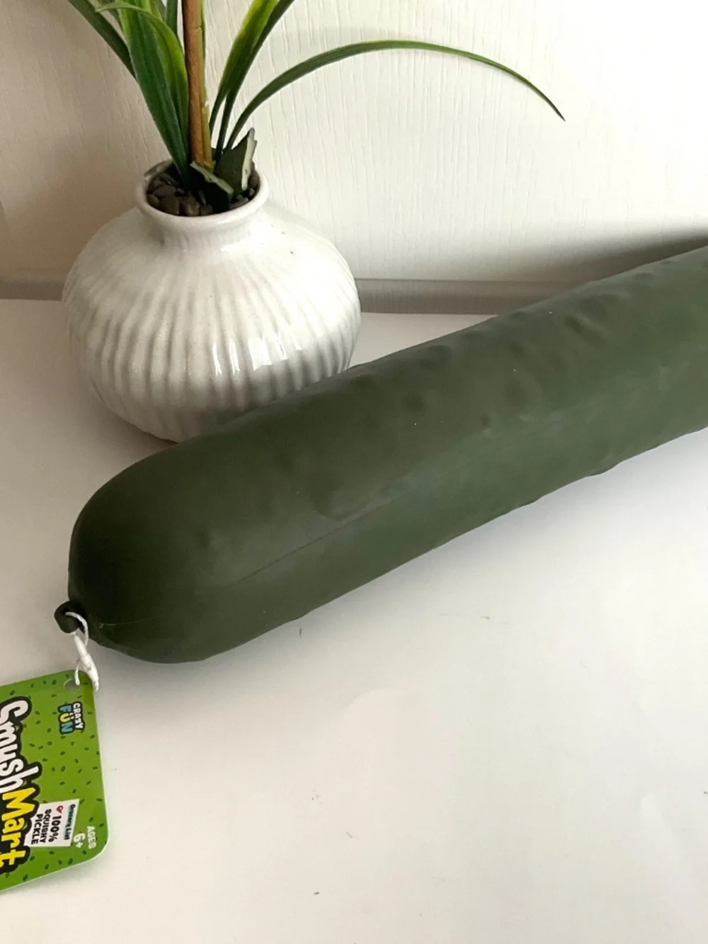 SMUSHMART SQUISHY JUMBO PICKLE~NEW WITH TAGS!